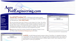 Desktop Screenshot of aerofoilengineering.com