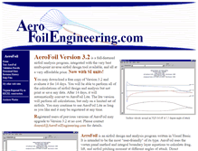 Tablet Screenshot of aerofoilengineering.com